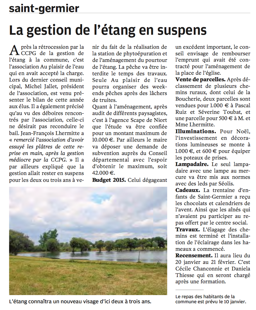 20151214-NR-La gestion de l'etang en suspens