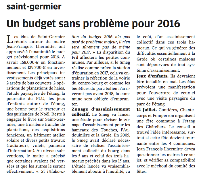 20160420-NR-Un budget sans problème pour 2016