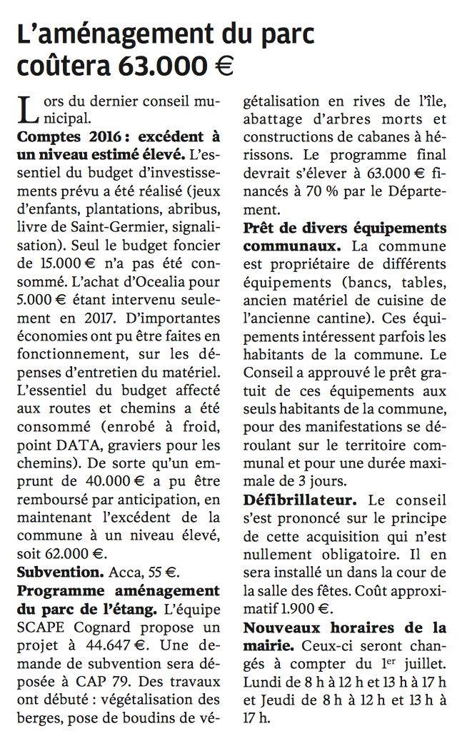 20170707-NR-Lamenagement du parc coutera 63000 euros
