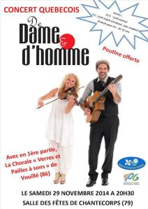 concert québécois 2014