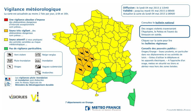 Alerte orgaes 4 Mai 2015