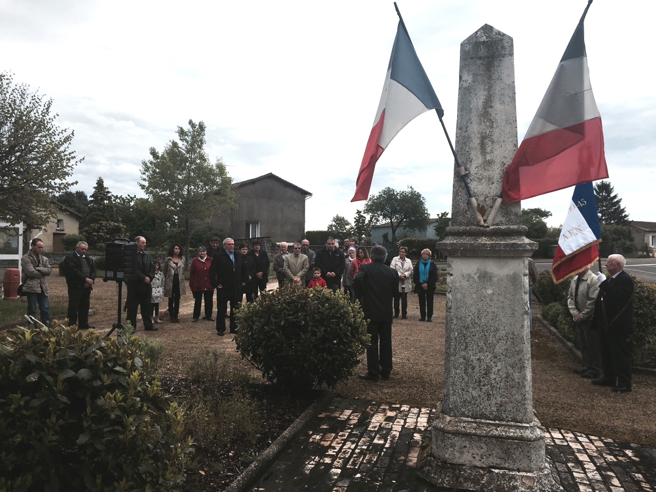 70ème anniversaire du 8 Mai 1945 à Saint Germier 79340