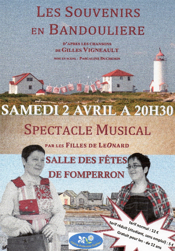 Concert Gâtine Poitevine Québec 2016